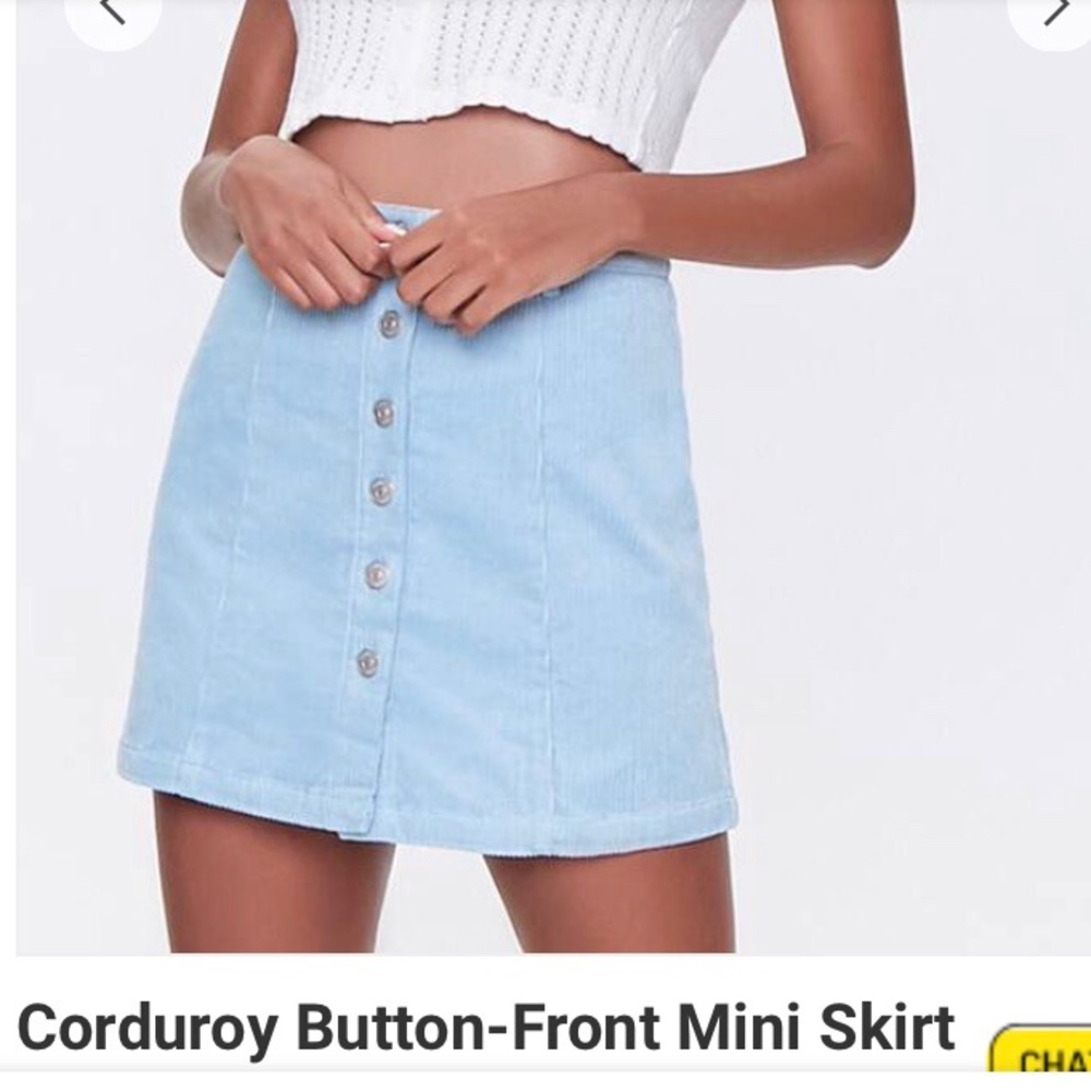 Baby Blue Skirt